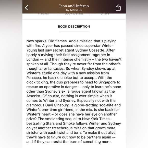 Book Set - Stars and Smoke & Icon and Inferno by Marie Lu Hardcovers - Picture 10 of 10